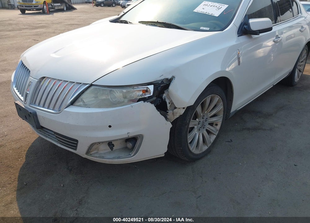 2009 LINCOLN MKS VIN: 1LNHM93R39G619312