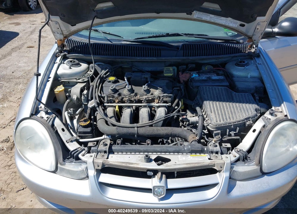 2002 DODGE NEON SXT VIN: 1B3ES56C02D648420