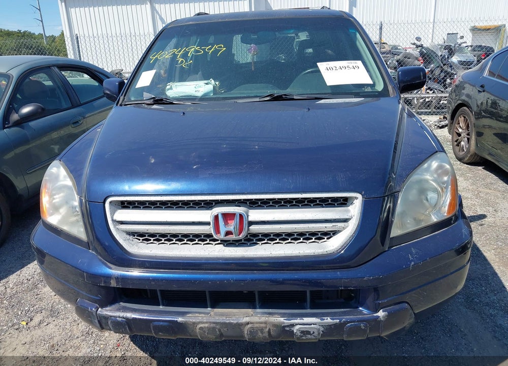 2004 HONDA PILOT EX VIN: 2HKYF18494H555102