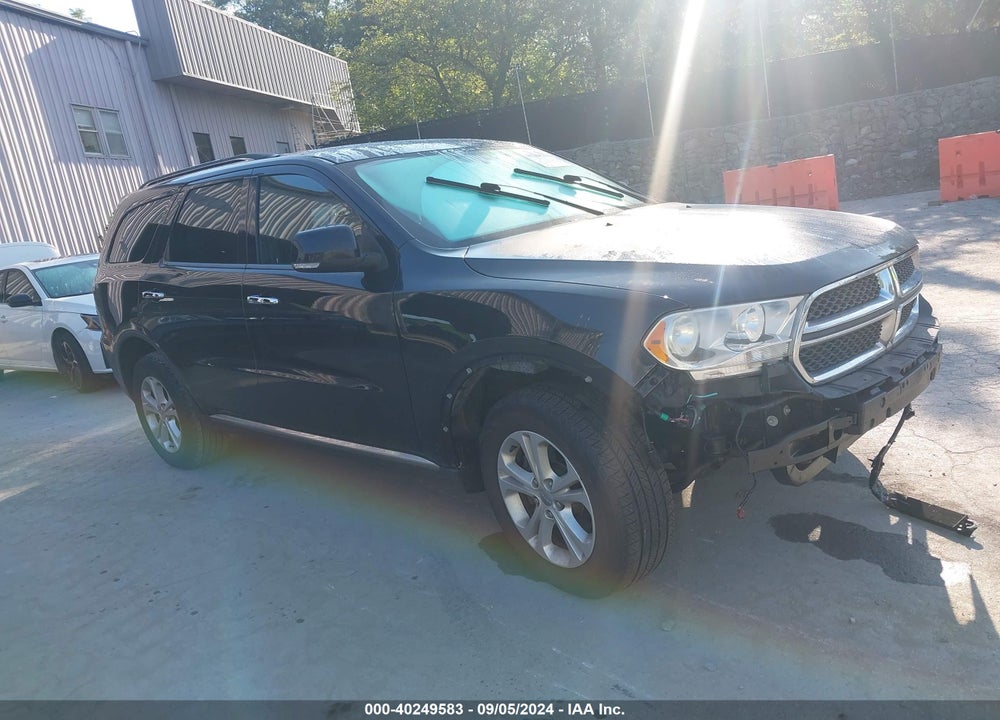 2013 DODGE DURANGO CREW VIN: 1C4RDJDG9DC670059