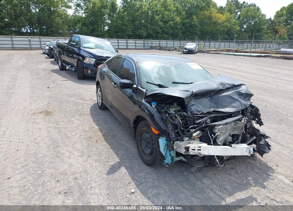 2016 HONDA CIVIC LX VIN: 19XFC2F5XGE095376