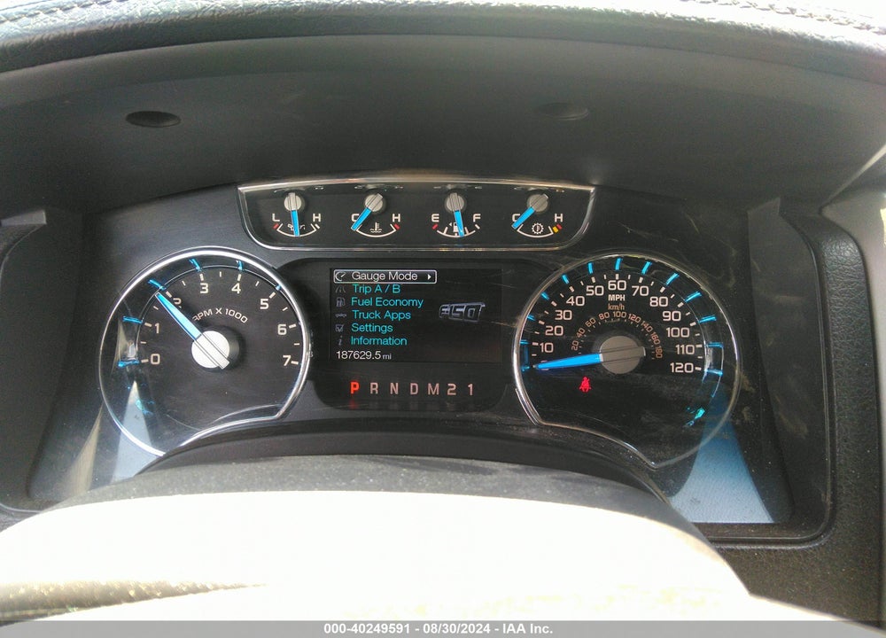 2013 FORD F150 SUPERCREW VIN: 1FTFW1ET9DKE71074