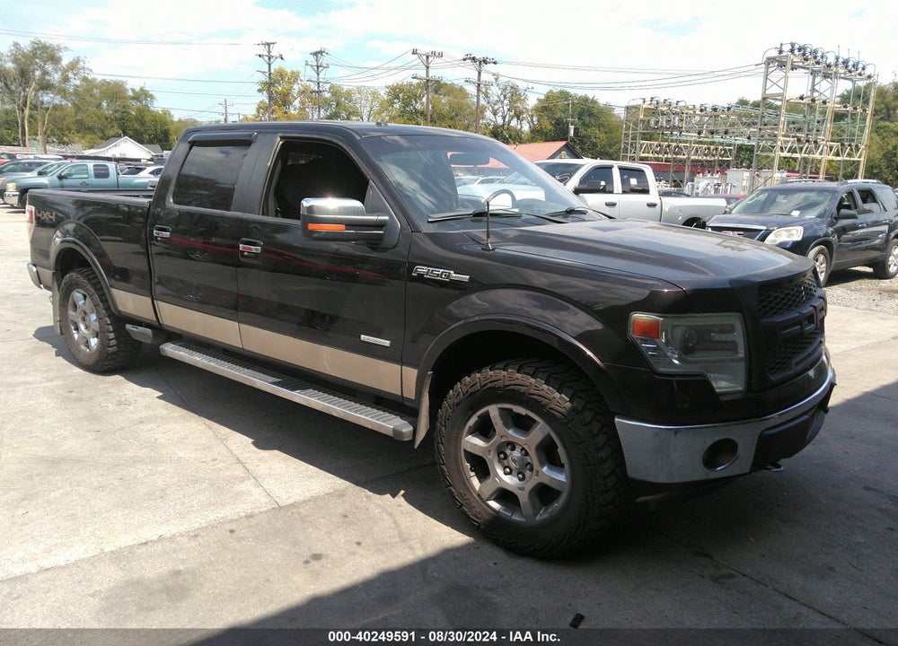 2013 FORD F150 SUPERCREW VIN: 1FTFW1ET9DKE71074