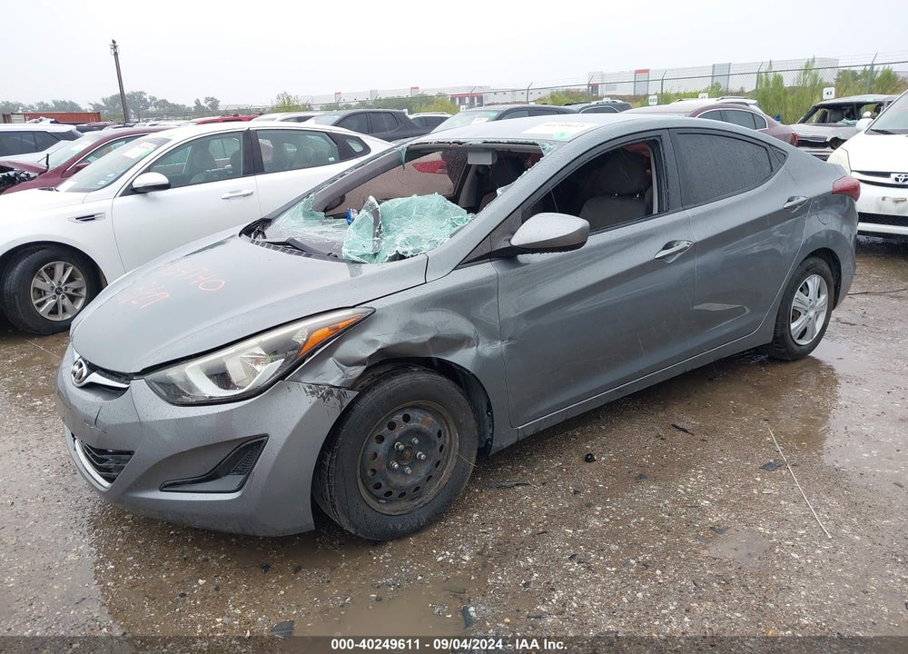 2016 HYUNDAI ELANTRA SE VIN: KMHDH4AE0GU647766