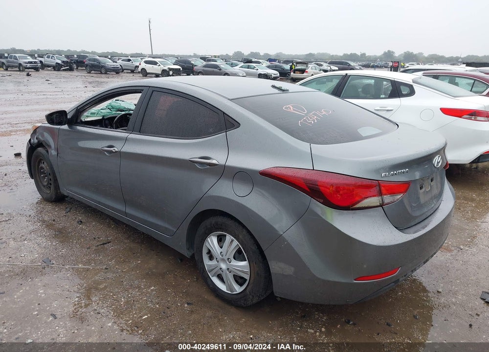 2016 HYUNDAI ELANTRA SE VIN: KMHDH4AE0GU647766
