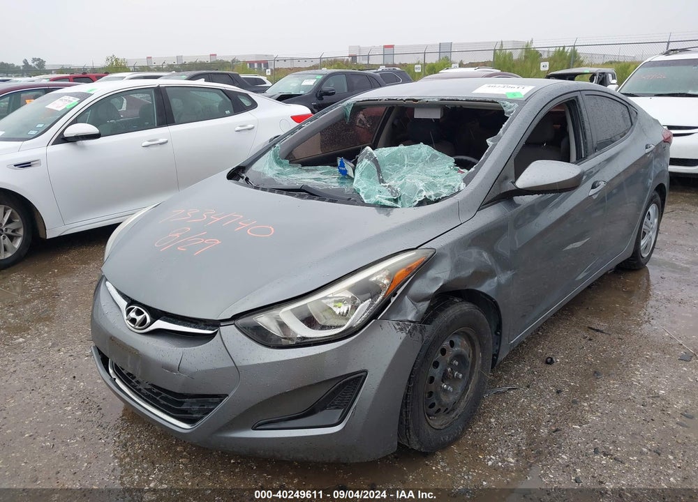 2016 HYUNDAI ELANTRA SE VIN: KMHDH4AE0GU647766