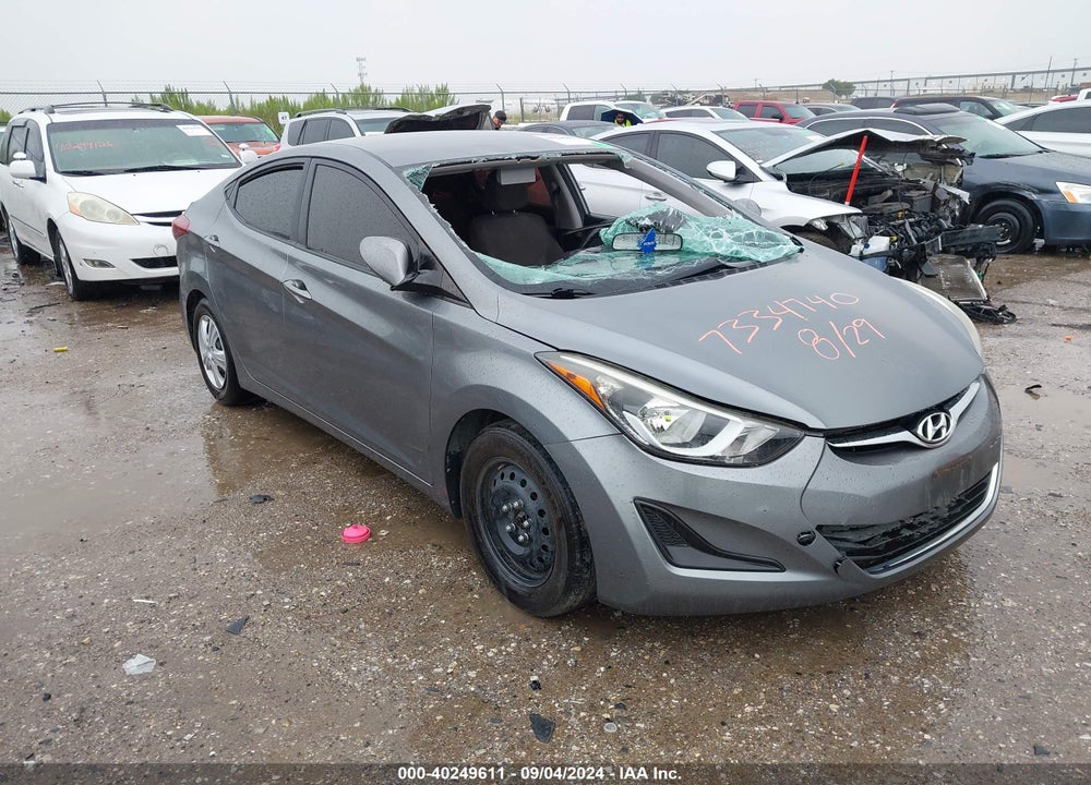 2016 HYUNDAI ELANTRA SE VIN: KMHDH4AE0GU647766