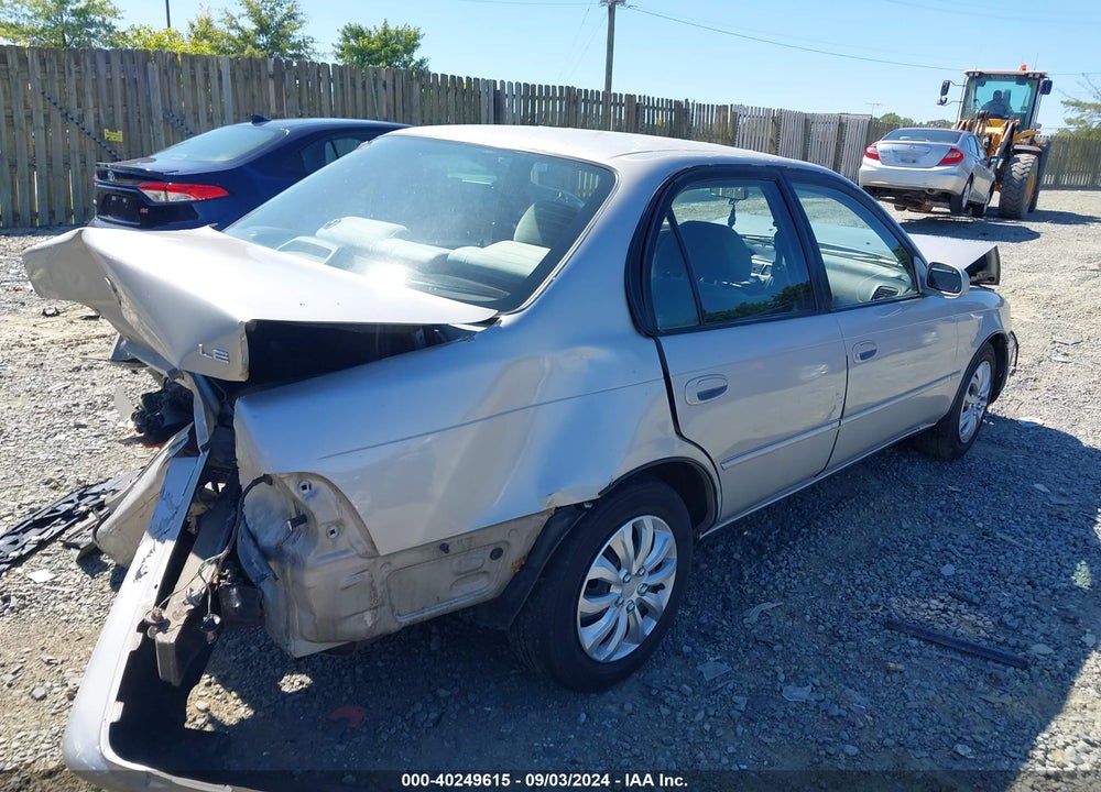 1993 TOYOTA COROLLA LE VIN: 2T1AE00E4PC025131