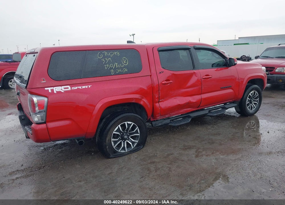 2021 TOYOTA TACOMA TRD SPORT VIN: 3TMAZ5CN6MM150910