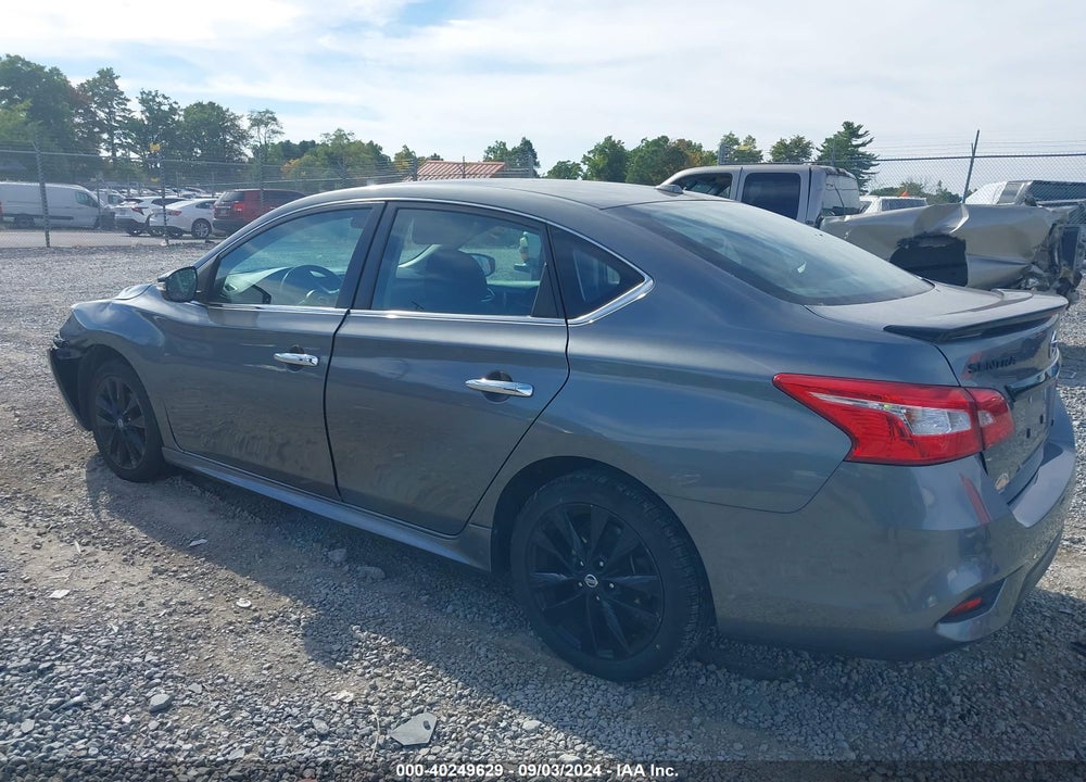 2018 NISSAN SENTRA SR VIN: 3N1AB7AP0JY260265