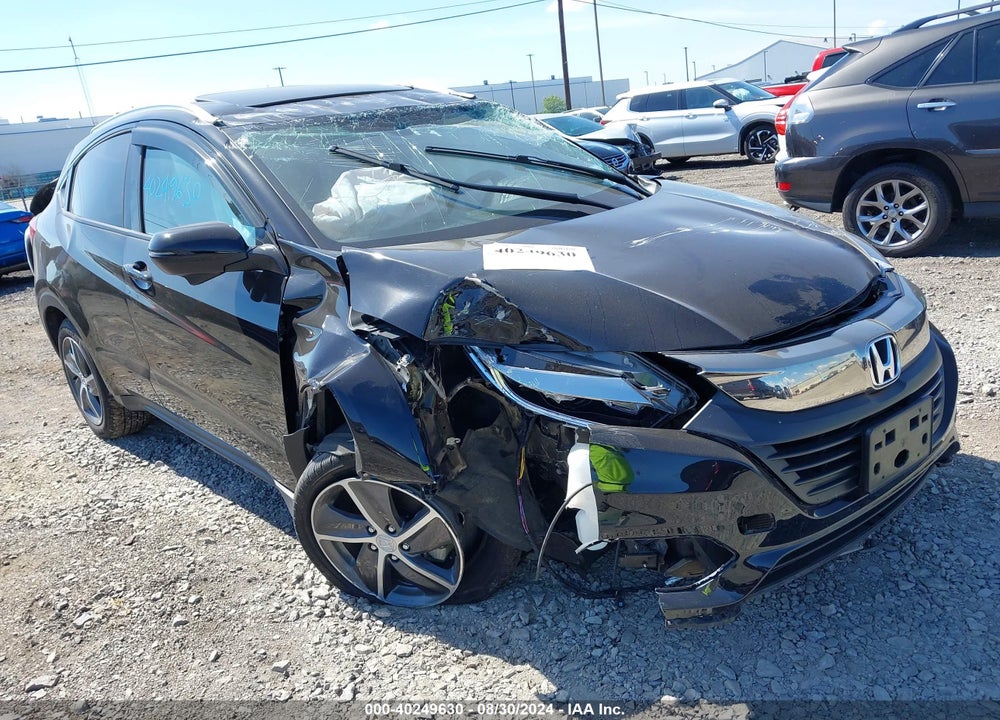 2022 HONDA HR-V AWD EX-L VIN: 3CZRU6H71NM735388