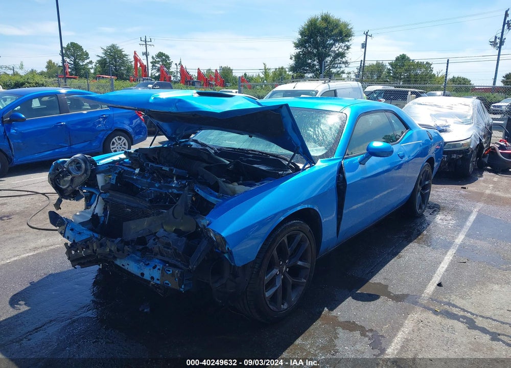 2019 DODGE CHALLENGER SXT VIN: 2C3CDZAG9KH574231
