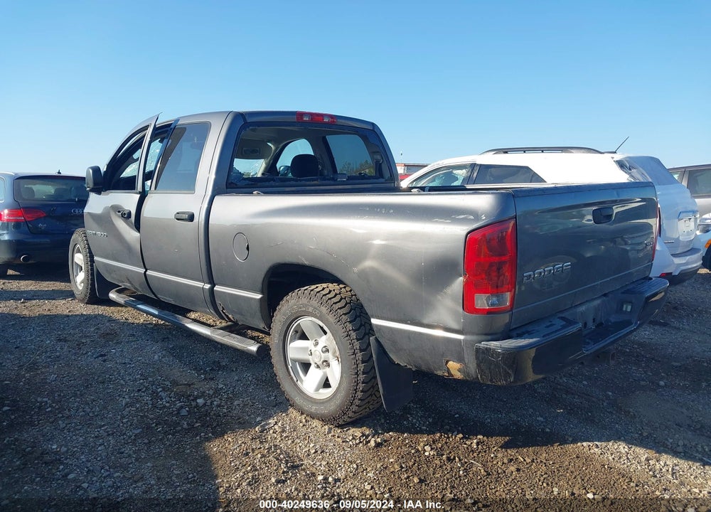 2003 DODGE RAM 1500 VIN: 1D7HA18D43S255326