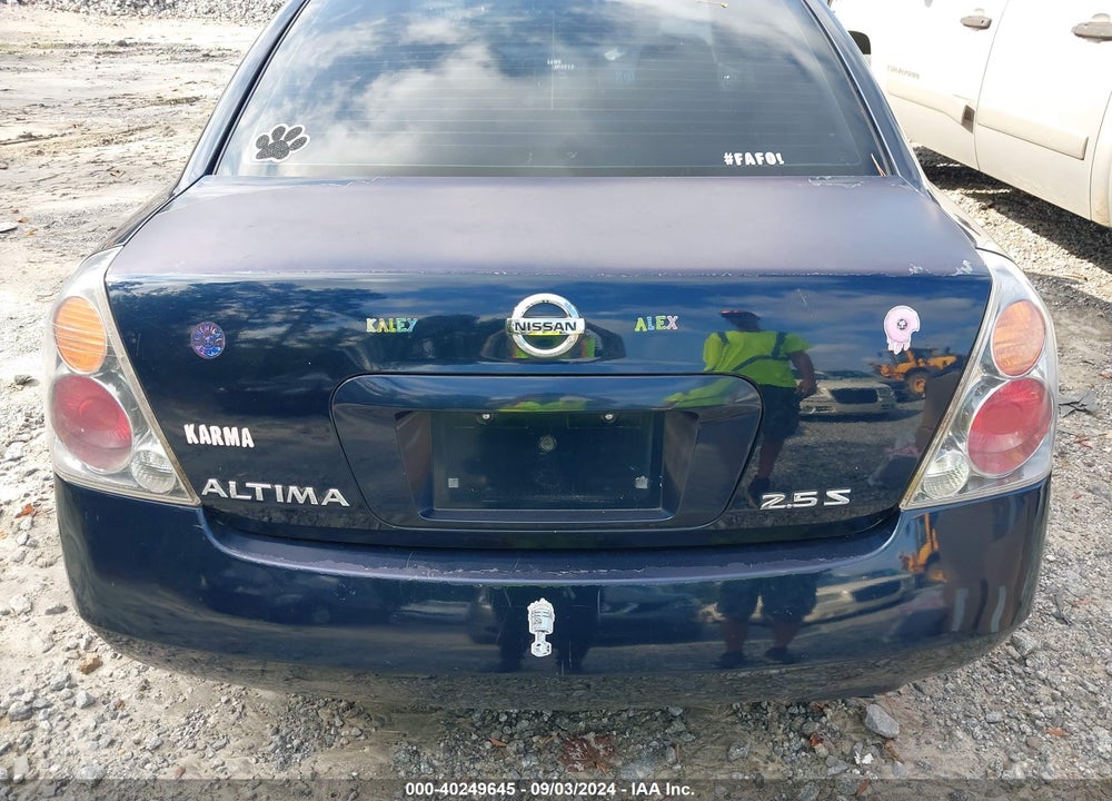 2005 NISSAN ALTIMA 2.5 S VIN: 1N4AL11D85N413741