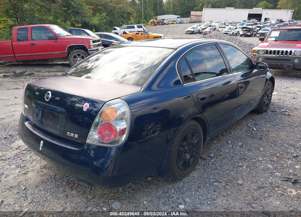 2005 NISSAN ALTIMA 2.5 S VIN: 1N4AL11D85N413741
