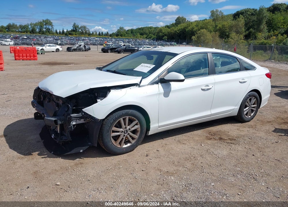 2017 HYUNDAI SONATA SE VIN: 5NPE24AF7HH552488