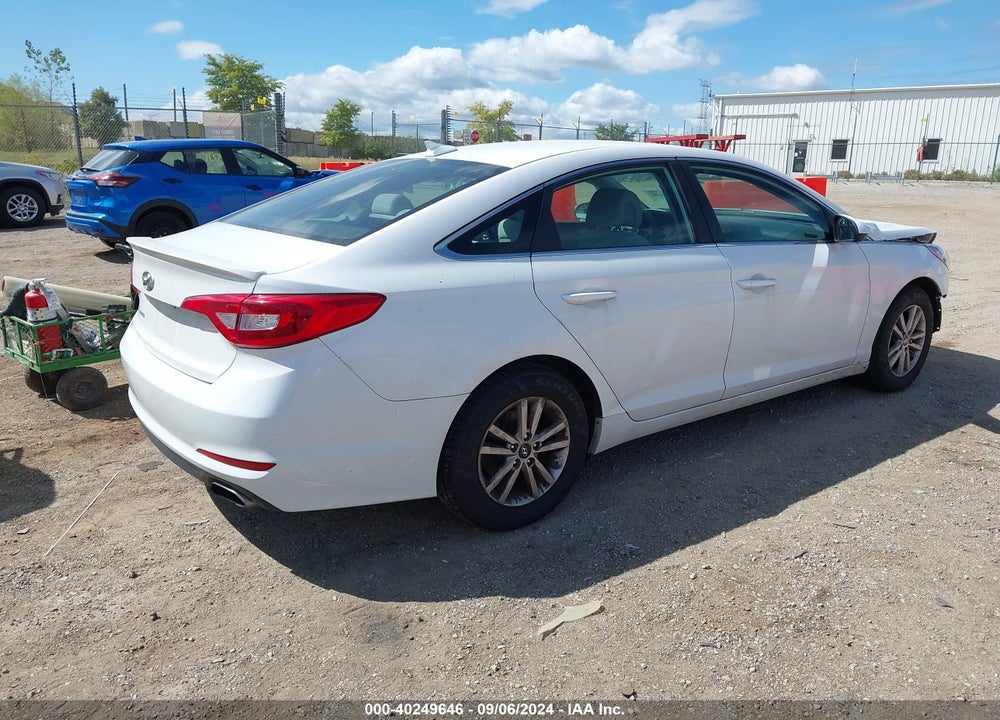 2017 HYUNDAI SONATA SE VIN: 5NPE24AF7HH552488