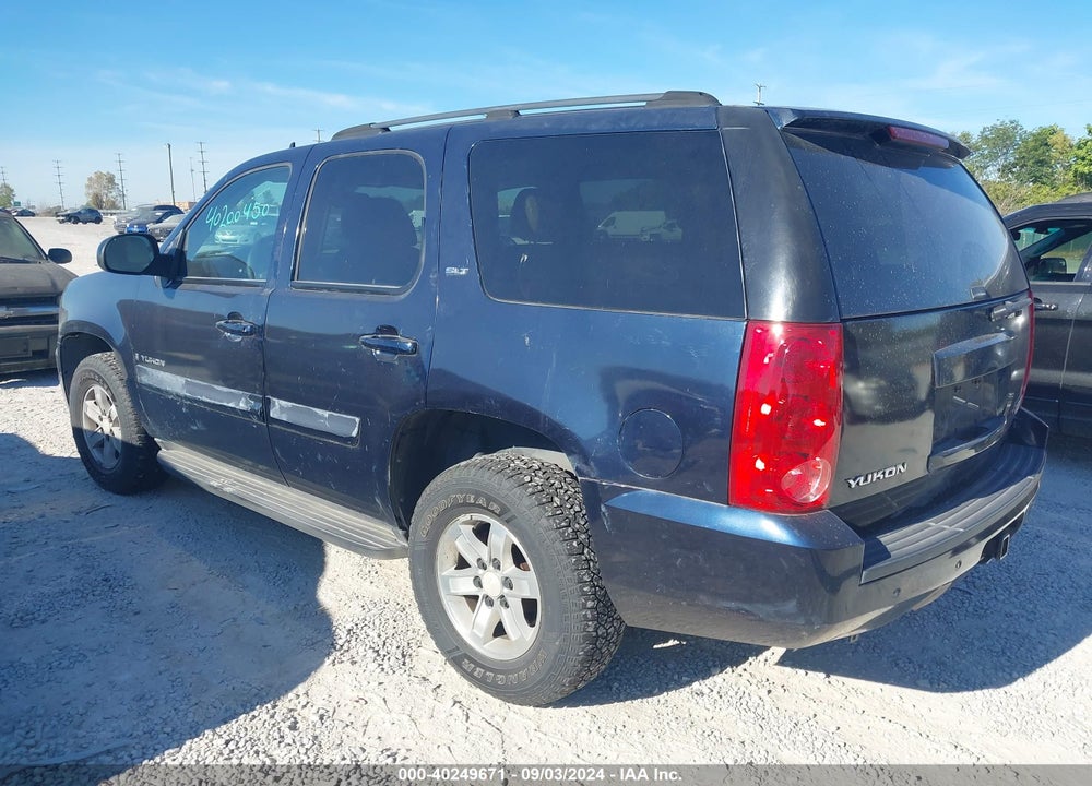 2007 GMC YUKON SLT VIN: 1GKFC13J07R148459
