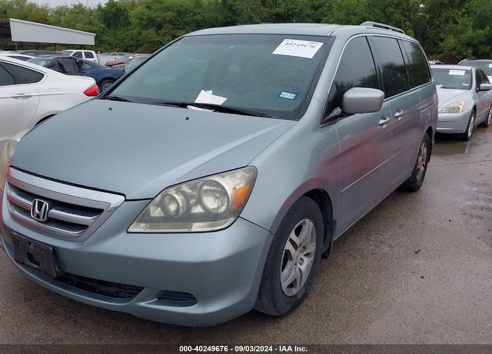 2007 HONDA ODYSSEY VIN: 5FNRL387X7B033634