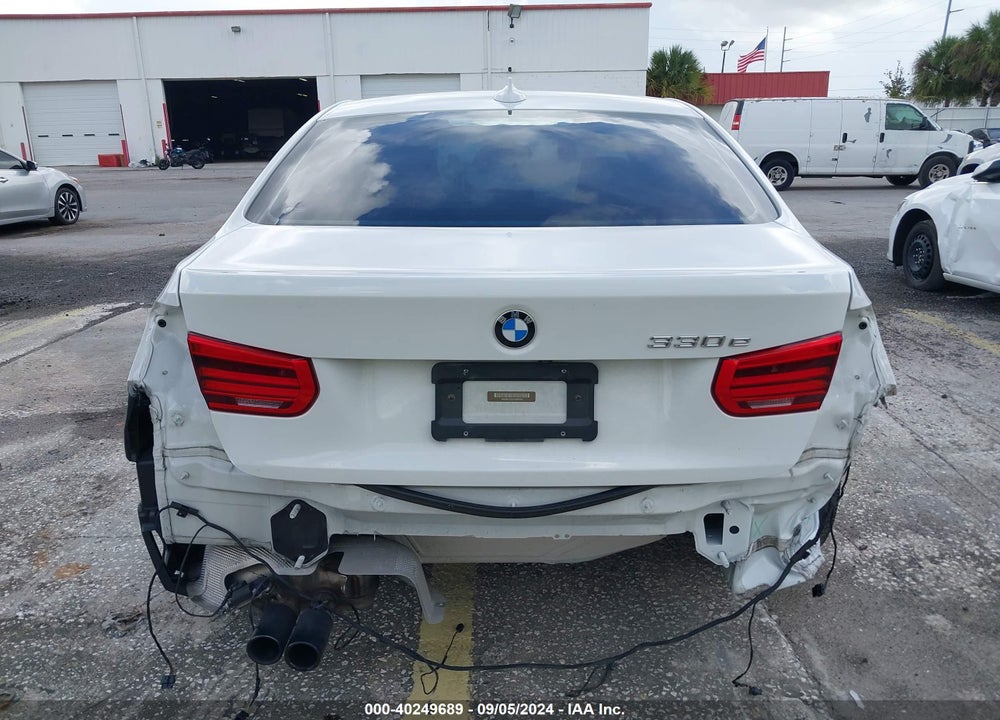 2017 BMW 330E IPERFORMANCE VIN: WBA8E1C52HK895358