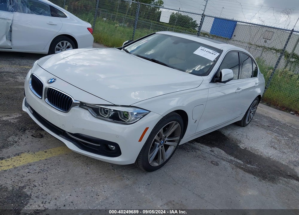 2017 BMW 330E IPERFORMANCE VIN: WBA8E1C52HK895358