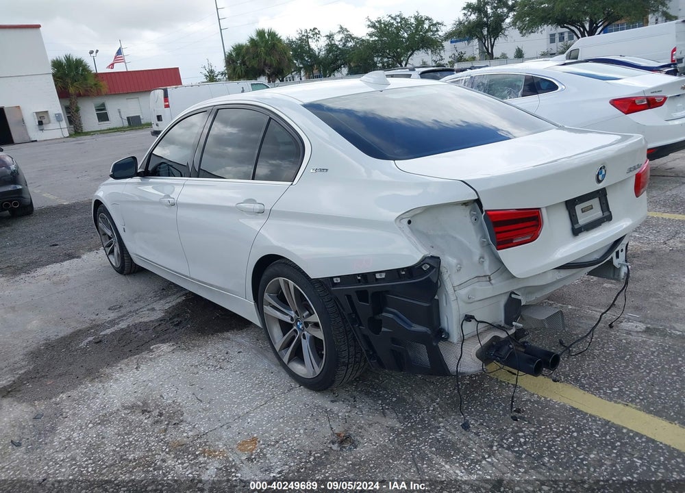 2017 BMW 330E IPERFORMANCE VIN: WBA8E1C52HK895358