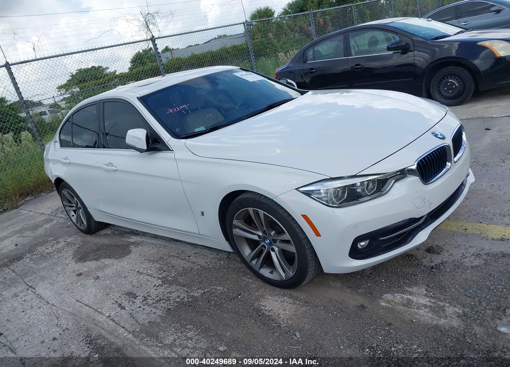 2017 BMW 330E IPERFORMANCE VIN: WBA8E1C52HK895358