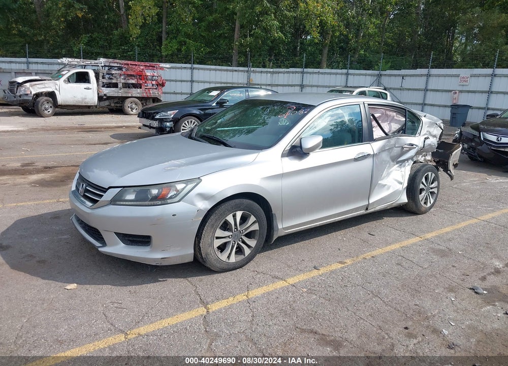 2013 HONDA ACCORD LX VIN: 1HGCR2F32DA066082