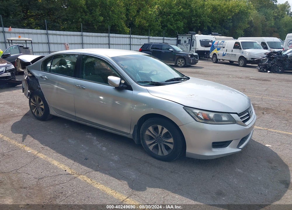 2013 HONDA ACCORD LX VIN: 1HGCR2F32DA066082