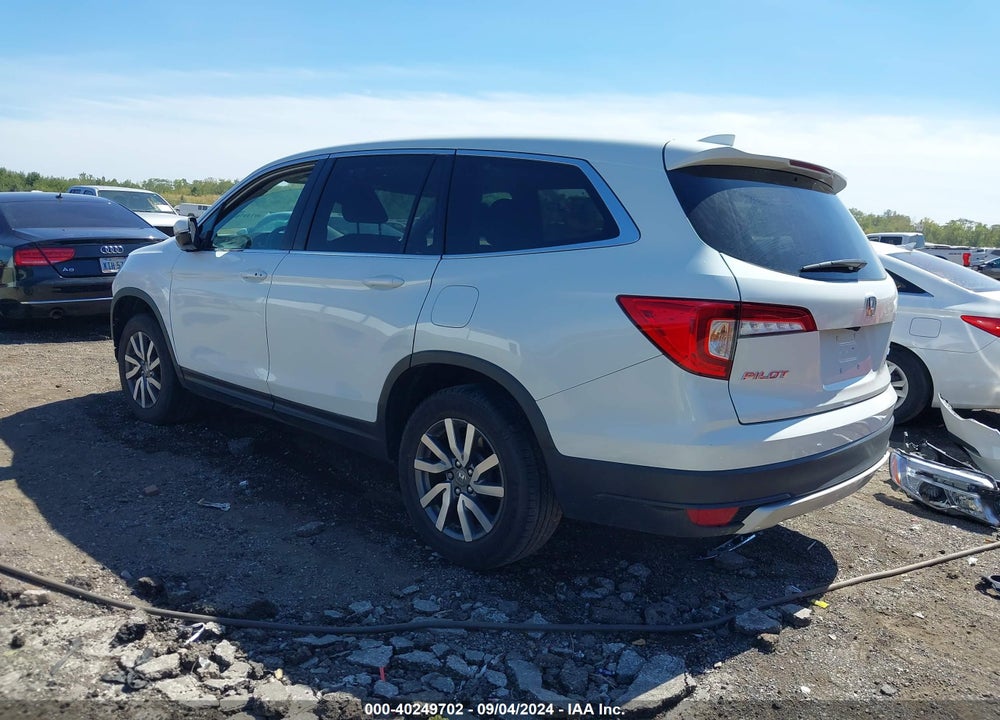 2021 HONDA PILOT AWD EX VIN: 5FNYF6H38MB092260