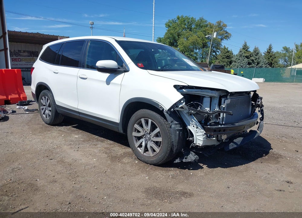2021 HONDA PILOT AWD EX VIN: 5FNYF6H38MB092260