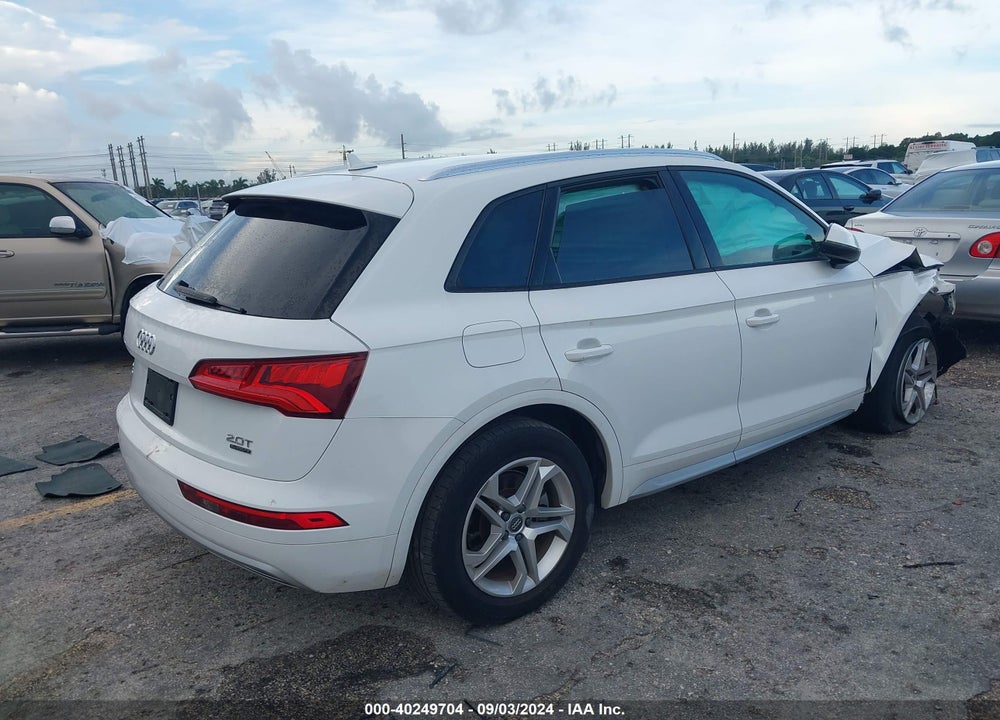2018 AUDI Q5 2.0T PREMIUM/2.0T TECH PREMIUM VIN: WA1ANAFY4J2017442
