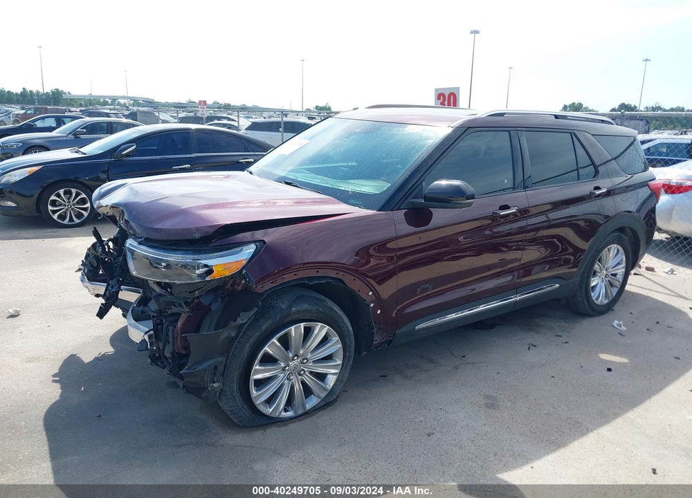 2022 FORD EXPLORER KING RANCH VIN: 1FM5K7LC5NGB08882