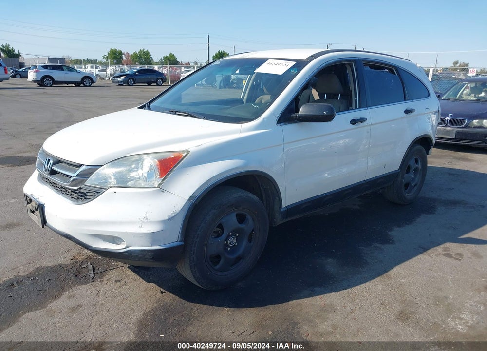 2011 HONDA CR-V LX VIN: 3CZRE3H37BG704830