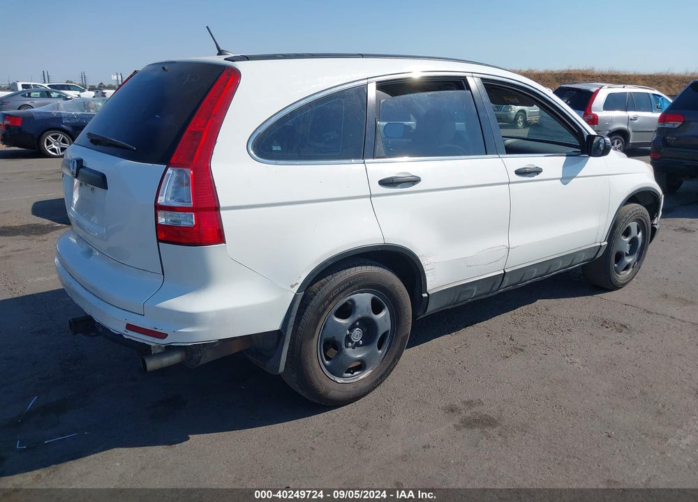 2011 HONDA CR-V LX VIN: 3CZRE3H37BG704830