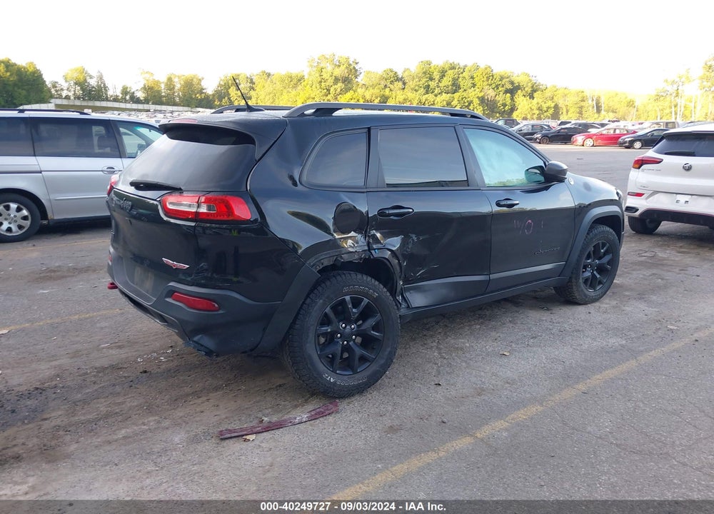 2015 JEEP CHEROKEE TRAILHAWK VIN: 1C4PJMBS9FW687454