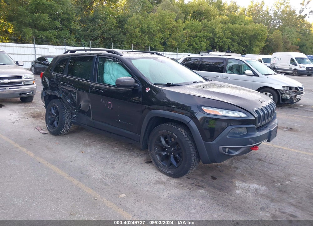 2015 JEEP CHEROKEE TRAILHAWK VIN: 1C4PJMBS9FW687454