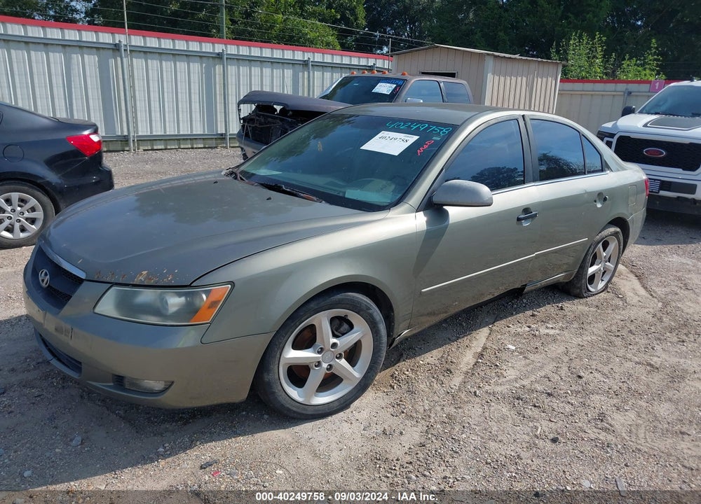 2007 HYUNDAI SONATA LIMITED/SE V6 VIN: 5NPEU46F07H210723