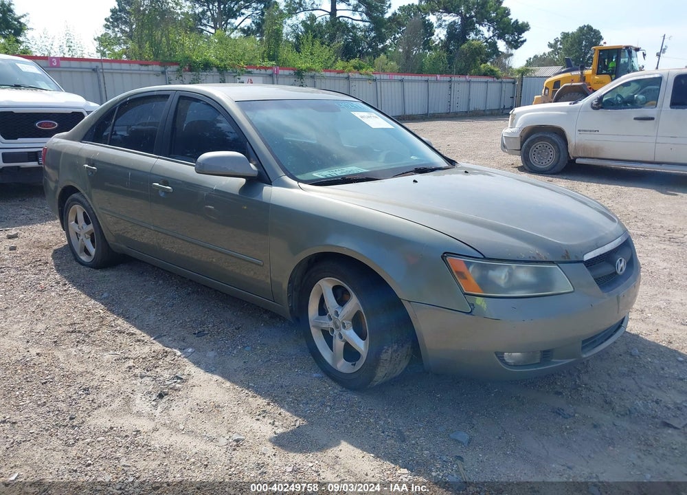 2007 HYUNDAI SONATA LIMITED/SE V6 VIN: 5NPEU46F07H210723