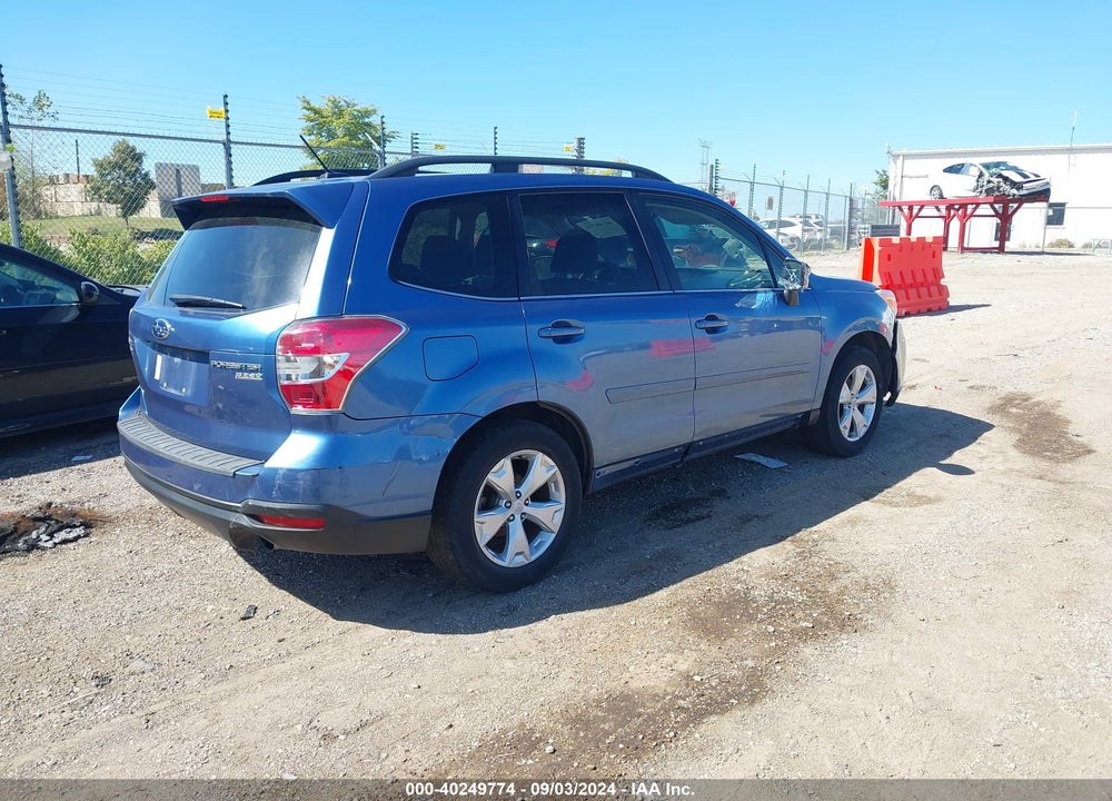 2015 SUBARU FORESTER VIN: JF2SJAKC6FH555291