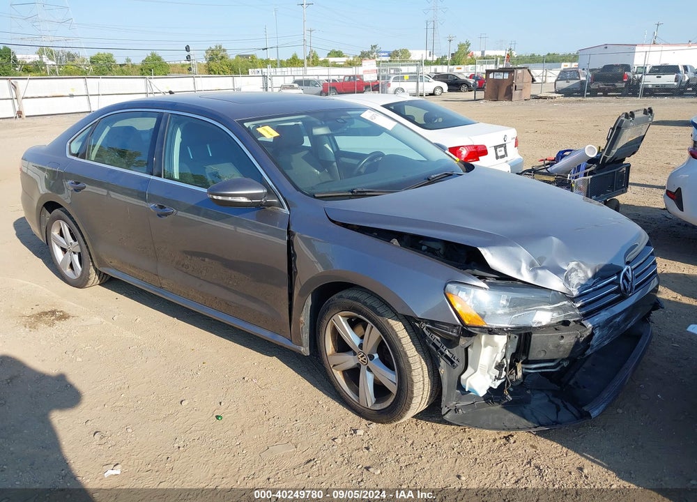 2012 VOLKSWAGEN PASSAT 2.5L SE VIN: 1VWBP7A37CC103762