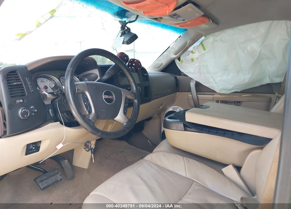 2012 GMC SIERRA 1500 SLE VIN: 3GTP2VE70CG287836