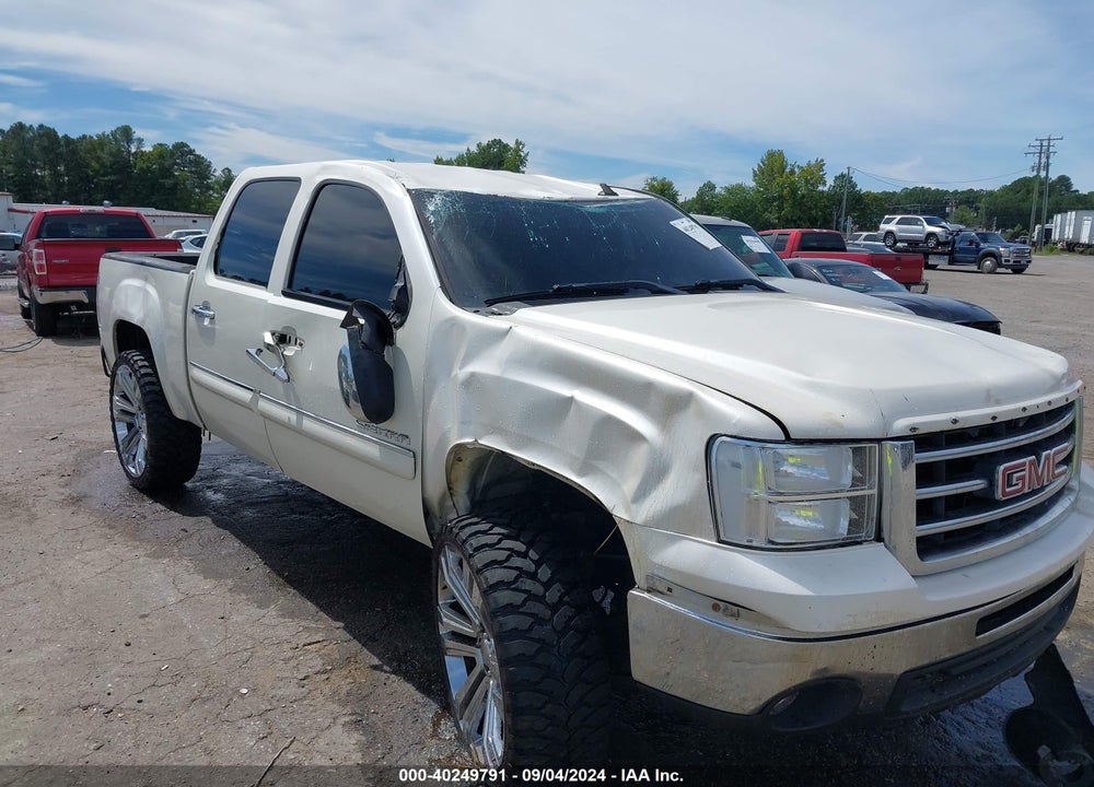 2012 GMC SIERRA 1500 SLE VIN: 3GTP2VE70CG287836