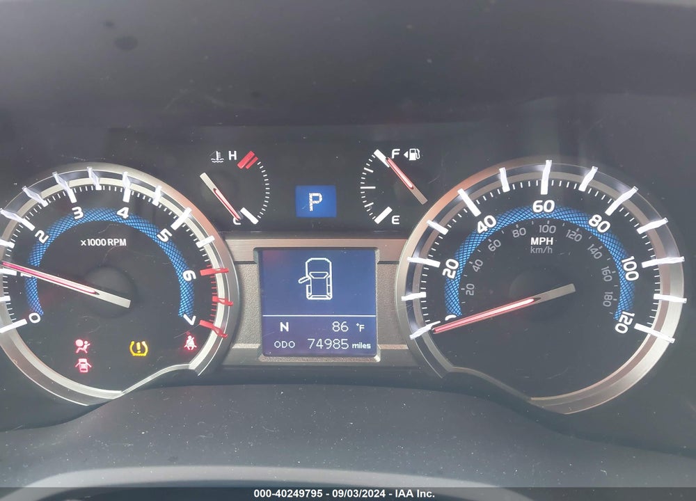 2018 TOYOTA 4RUNNER LIMITED VIN: JTEBU5JR9J5523623