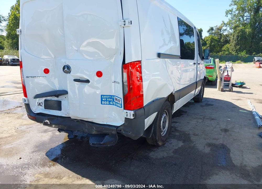 2024 MERCEDES-BENZ SPRINTER 2500 STANDARD ROOF 4-CYL DIESEL VIN: W1W4KBHY2RT162813