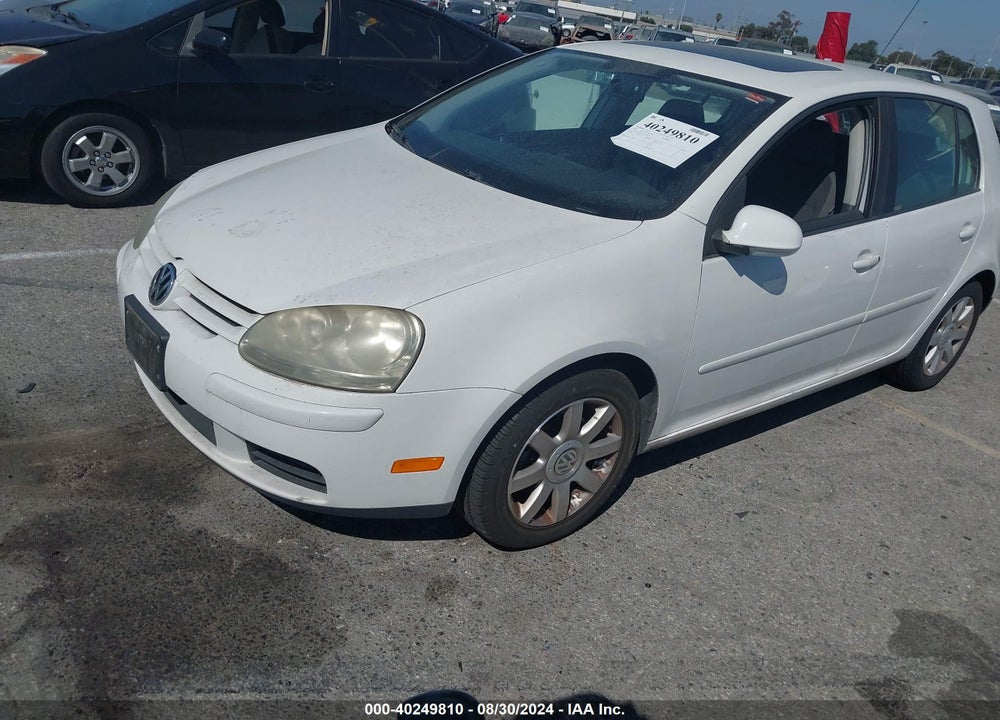 2007 VOLKSWAGEN RABBIT 4-DOOR VIN: WVWDS91K27W094048