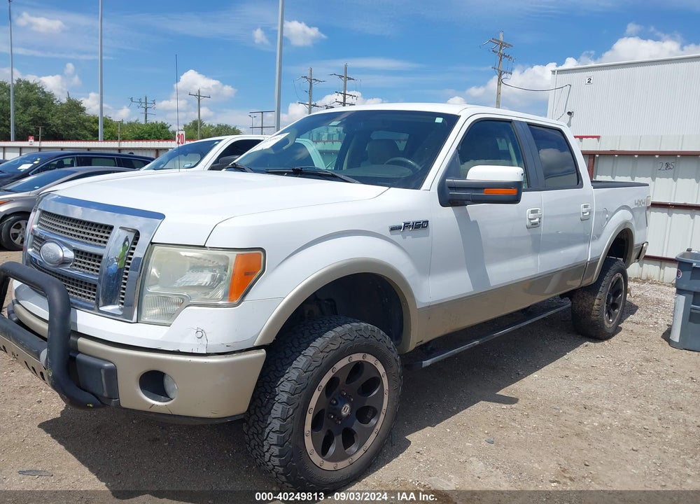 2009 FORD F-150 FX4/KING RANCH/LARIAT/PLATINUM/XL/XLT VIN: 1FTPW14V89FB40011