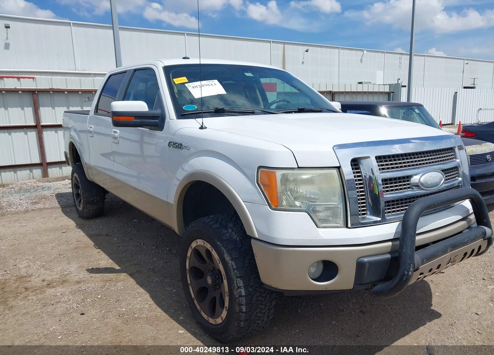 2009 FORD F-150 FX4/KING RANCH/LARIAT/PLATINUM/XL/XLT VIN: 1FTPW14V89FB40011