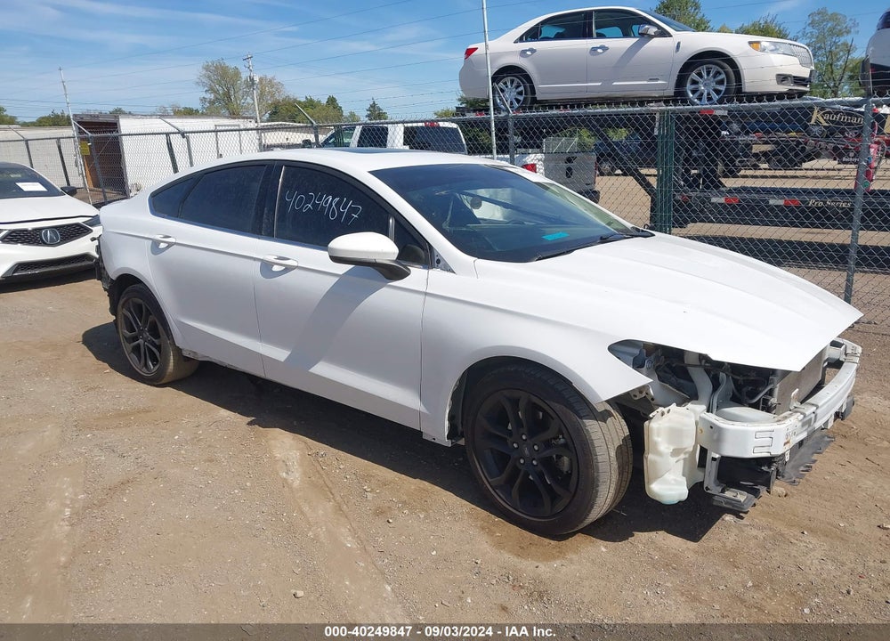 2019 FORD FUSION SE VIN: 3FA6P0HD5KR130040