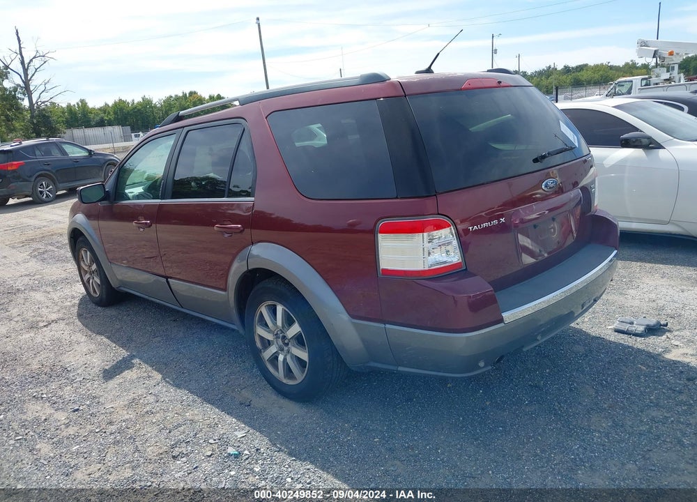 2008 FORD TAURUS X SEL VIN: 1FMDK05W08GA21468